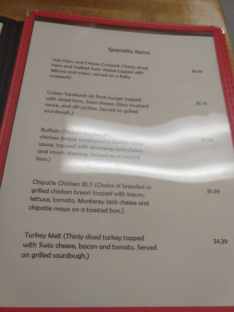 The Fillin' Station Menu image 4